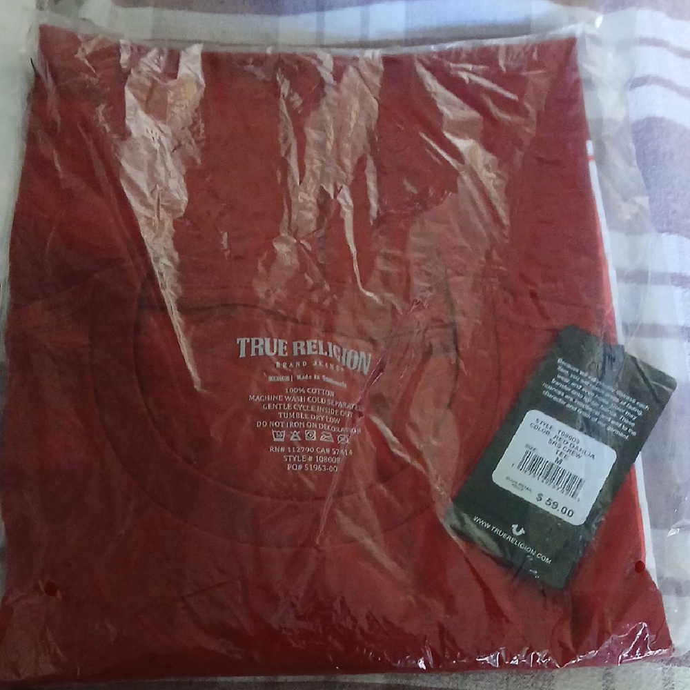 True Religion Bold Red Tee